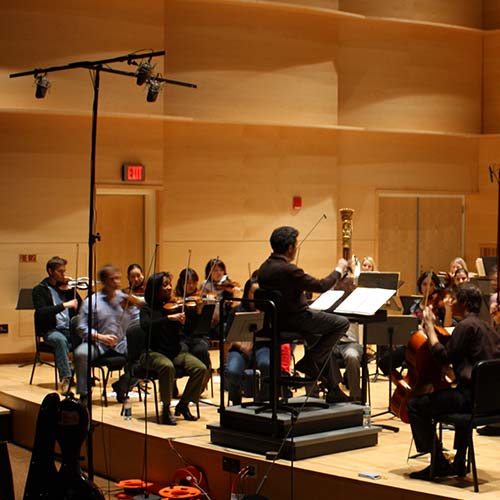Recording soloists and ensembles